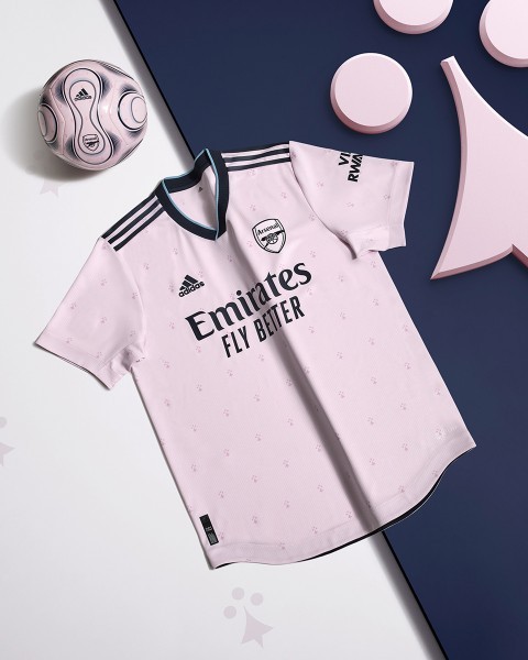 Arsenal Fotbalový Dres 2022-23 White 4 Alternativní